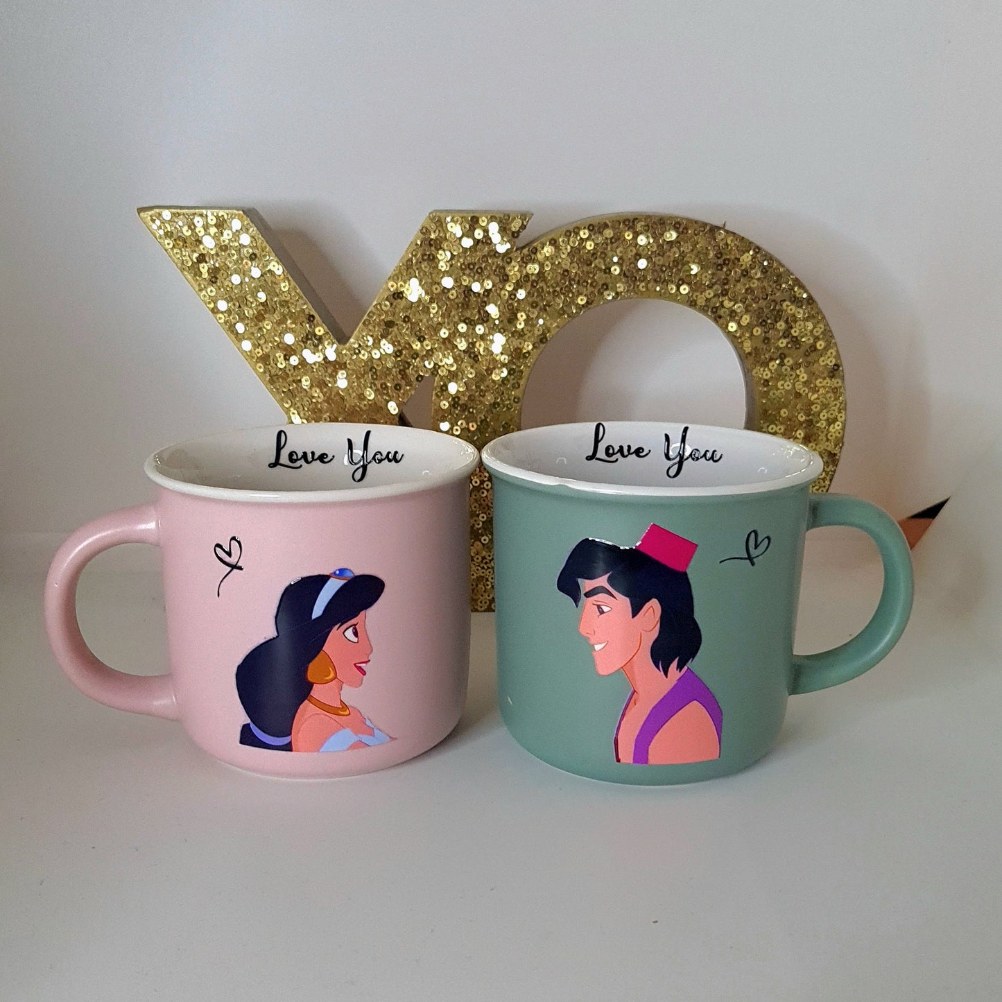 Twin mugs and cups/اكواب كبلز