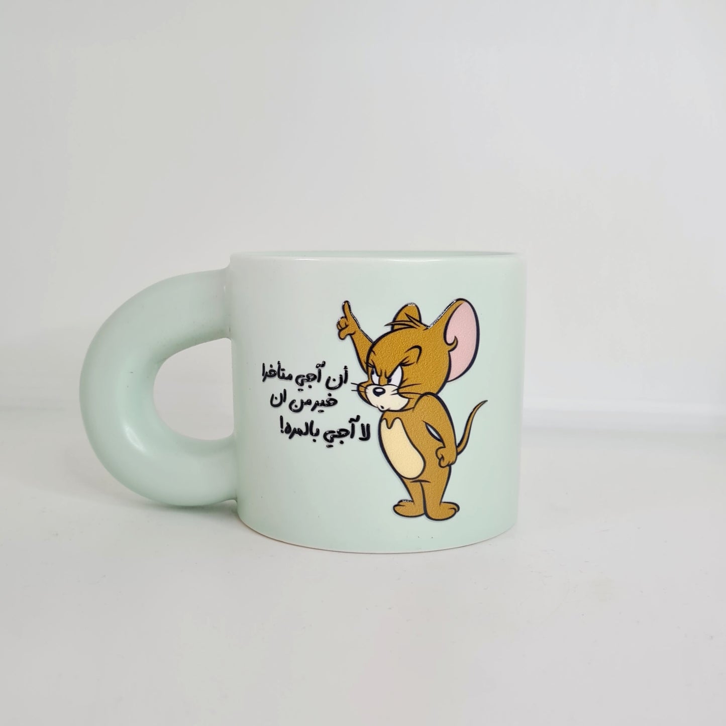 اكواب مودي مود مضحكة كتابات مع رسومات