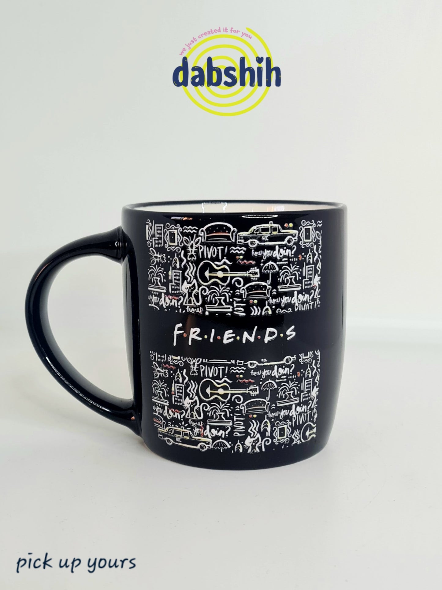 Friends TV show cups
