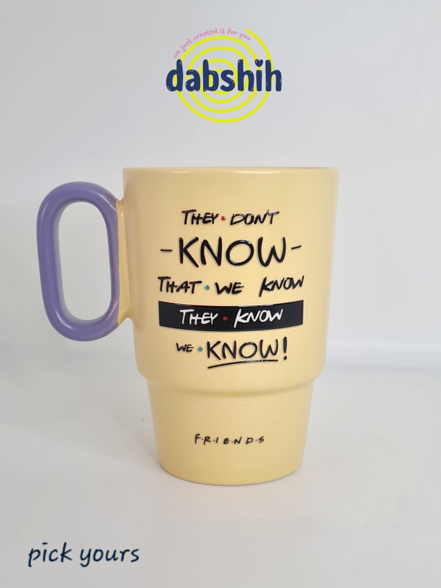 Friends TV show cups