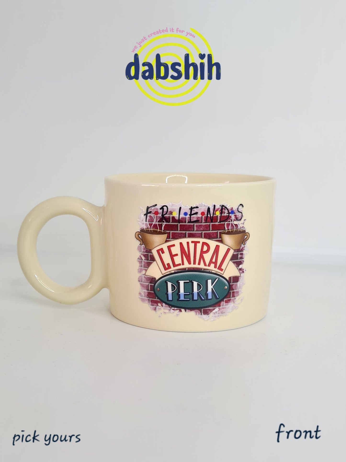 Friends TV show cups