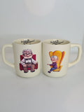 Twin mugs and cups/اكواب كبلز