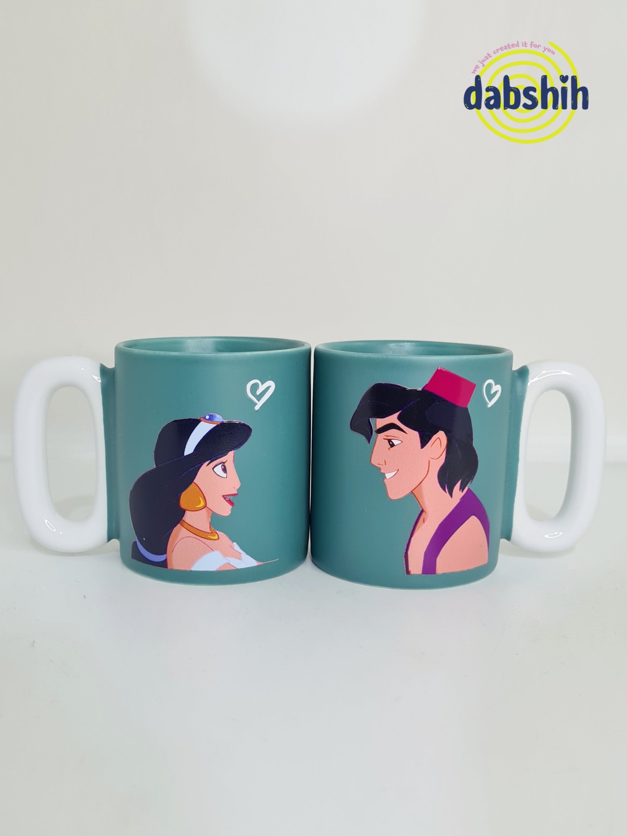 Twin mugs and cups/اكواب كبلز