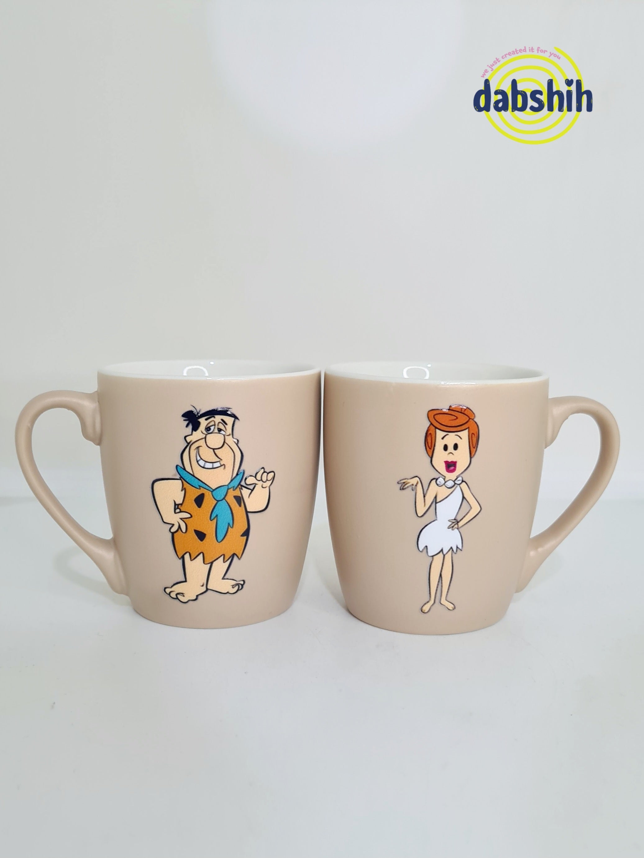 Twin mugs and cups/اكواب كبلز