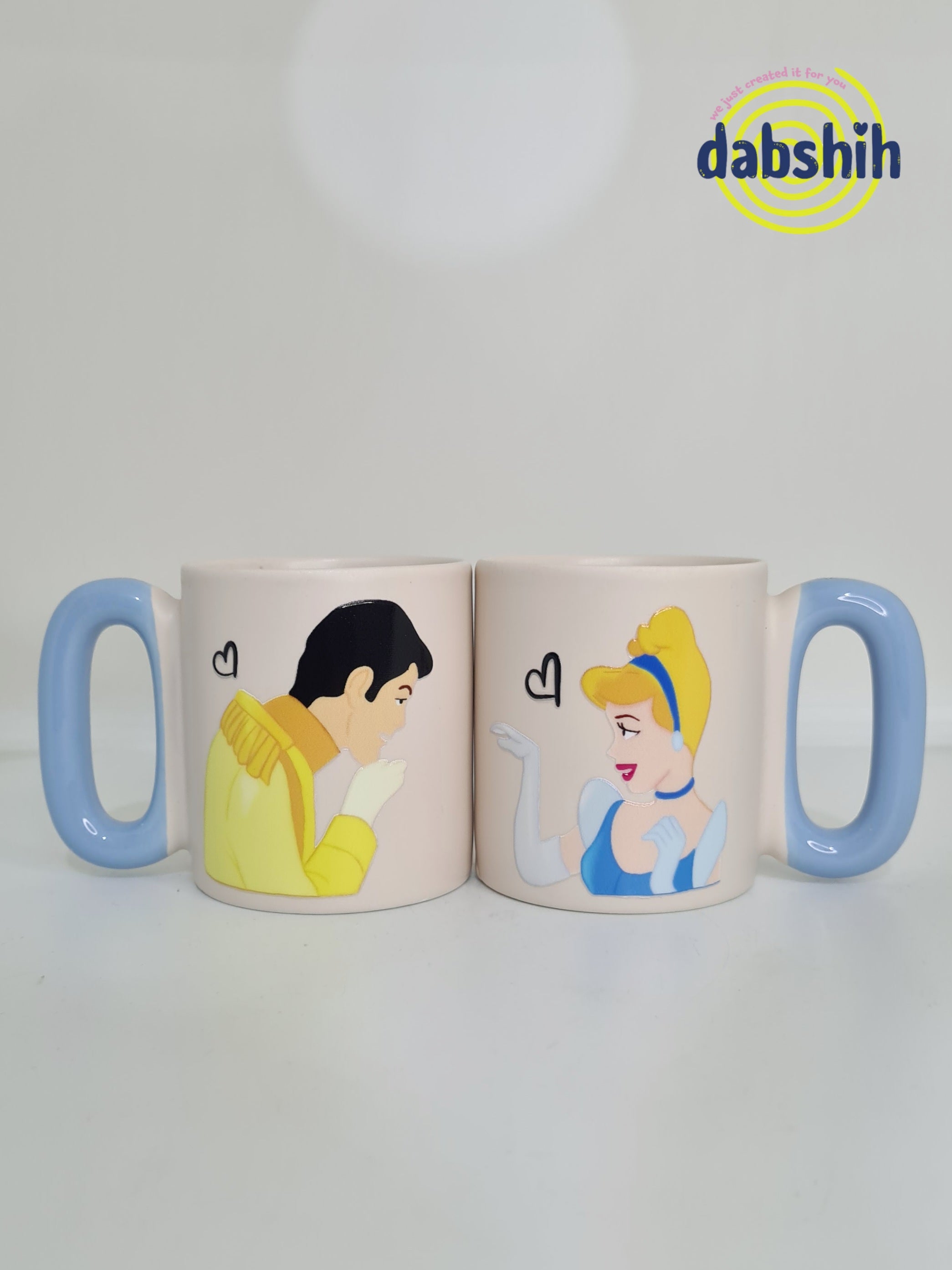 Twin mugs and cups/اكواب كبلز