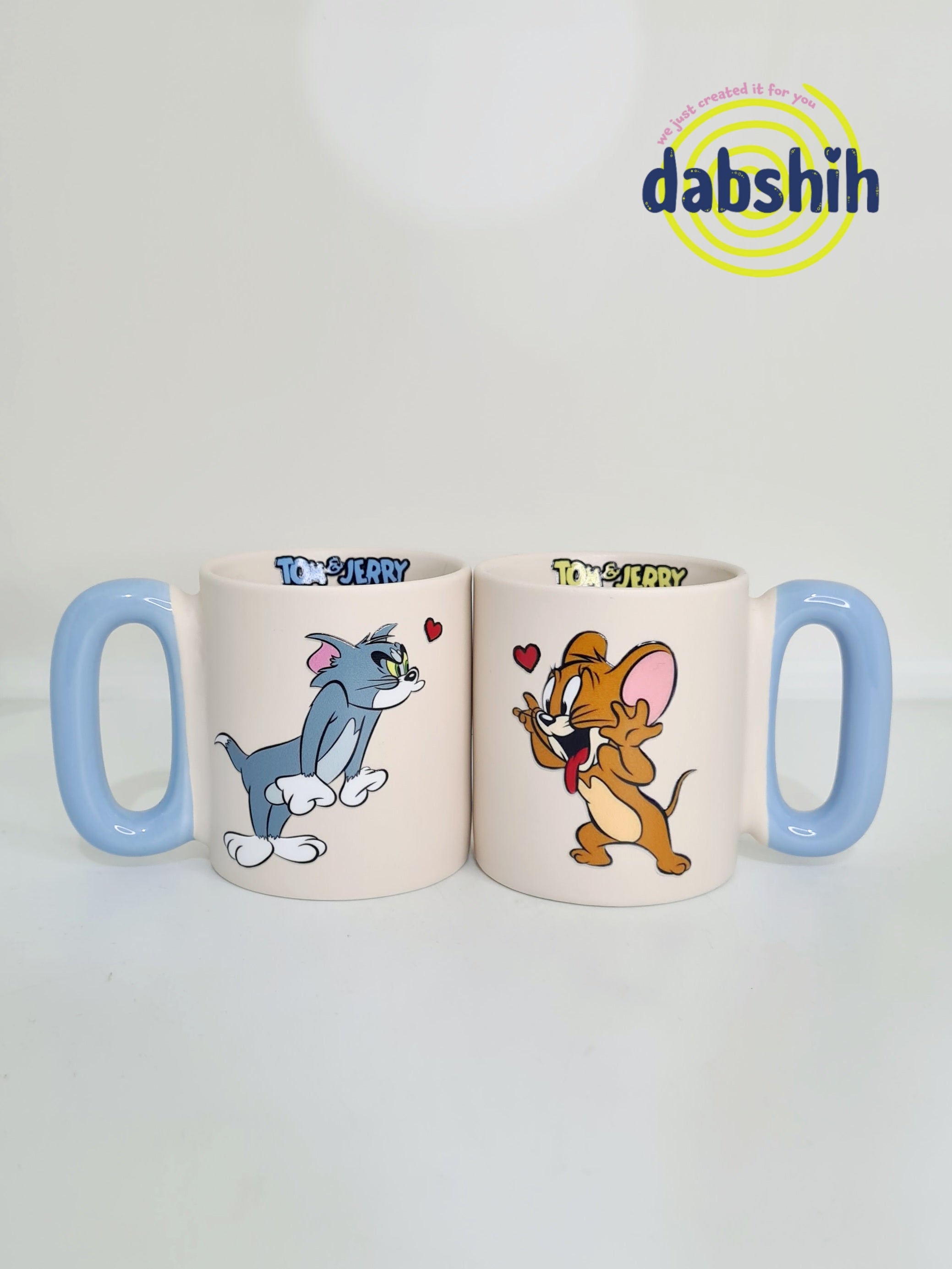 Twin mugs and cups/اكواب كبلز
