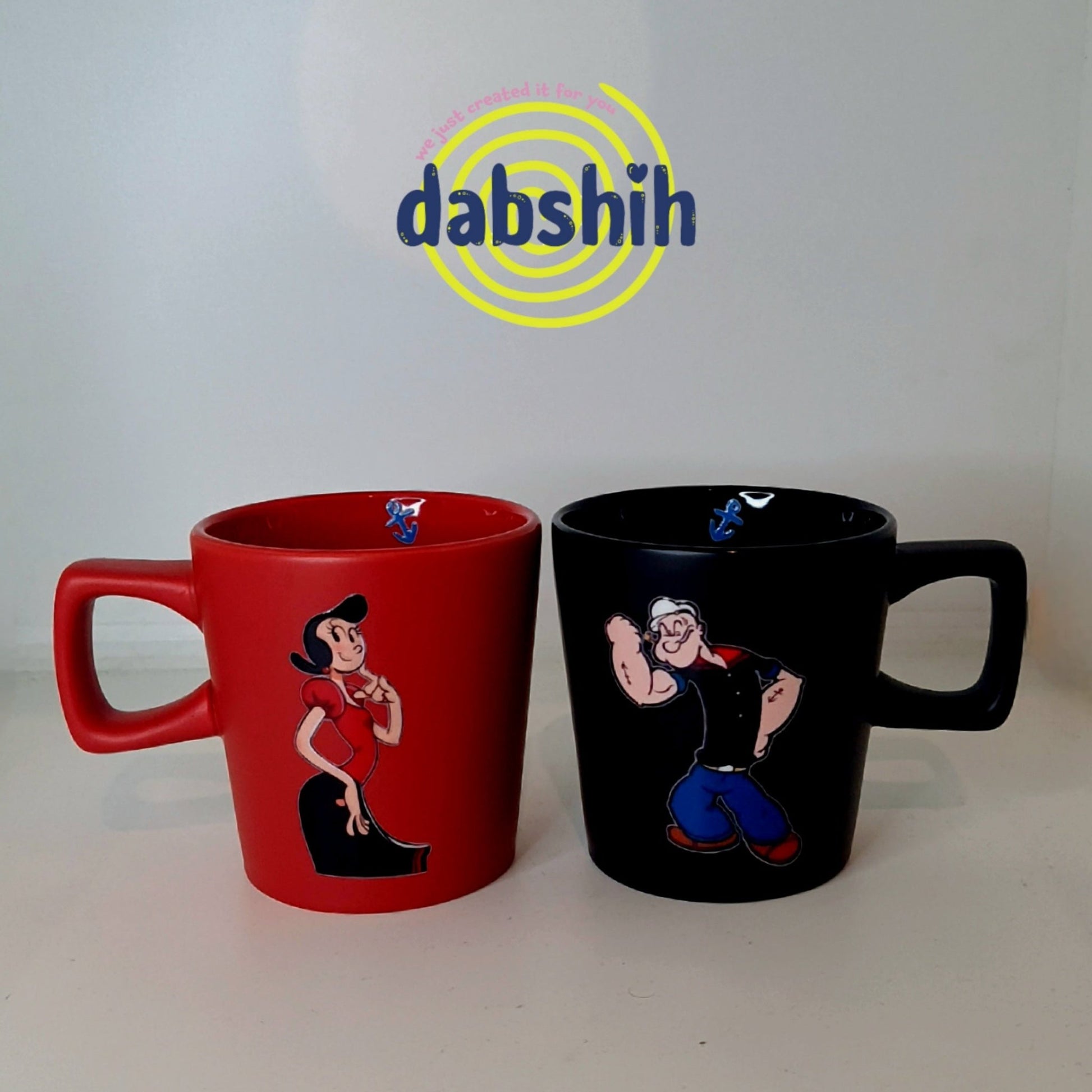 Couples mugs and cups - Dabshih