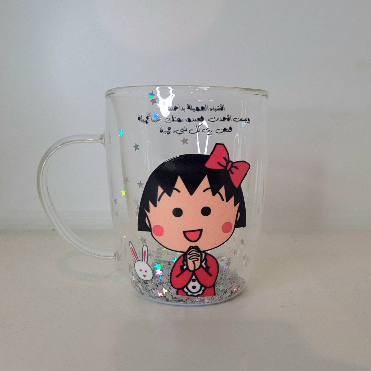 Transparent mugs/ مجات شفافه - Dabshih