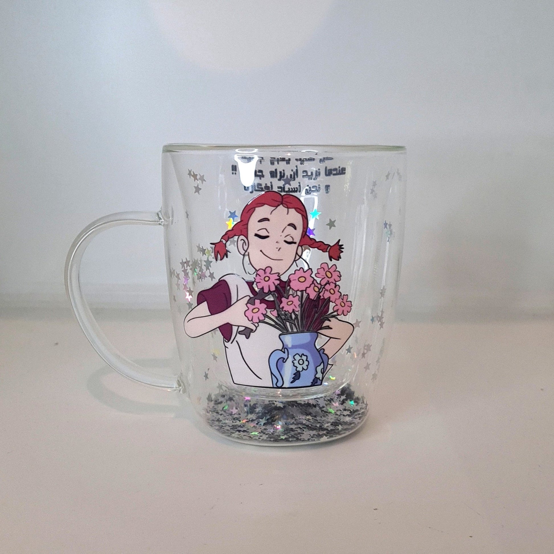 Transparent mugs/ مجات شفافه - Dabshih